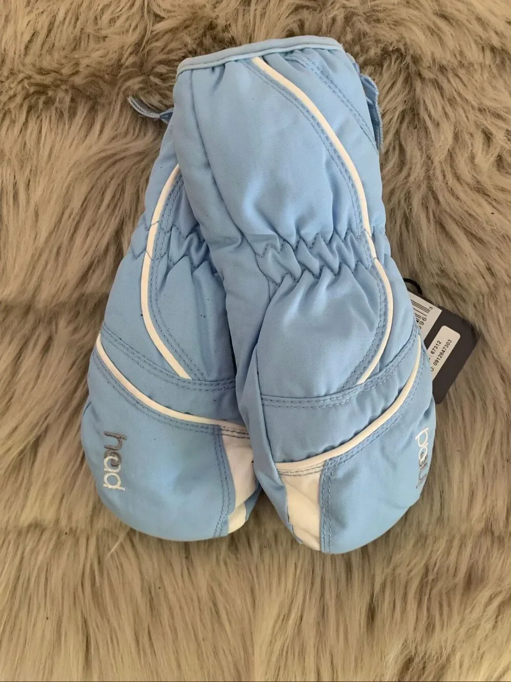 NWT HEAD Jr. Ski Mittens Insulated Blue Child Small Ages 4 to 6